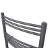 Radiador toallero de baño curvo gris 480x480