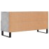 Mueble de TV madera de ingeniería gris hormigón 102x36x50