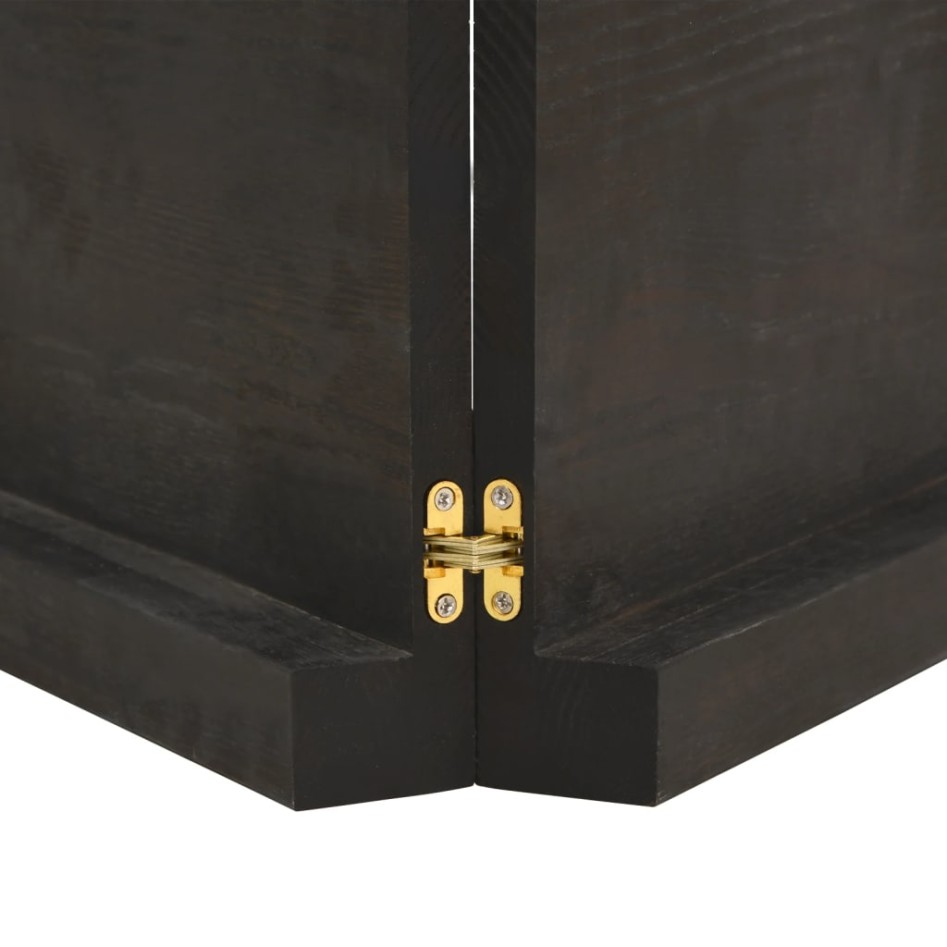 Tablero mesa madera tratada borde vivo marrón 120x50x(2-6)