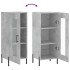Aparador de madera contrachapada gris hormigón 34,5x34x90