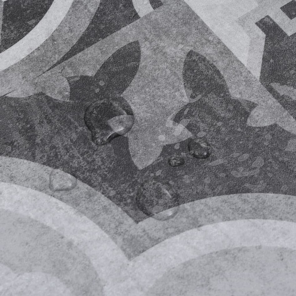 Lamas para suelo no autoadhesivas PVC estampado gris 5,26m²