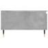 Mesa de centro madera de ingeniería gris hormigón 90x60x35