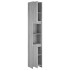 Armario de baño madera contrachapada gris Sonoma 30x30x183,5