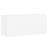Armario para lavabo madera contrachapada blanco 100x38,5x45