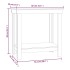 Banco de trabajo de madera maciza de pino blanco 80x50x80