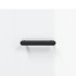 Armario de pared madera ingeniería blanco brillo 80x36,5x35