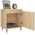 Mesitas noche 2 uds madera ingeniería roble Sonoma 40x30x50