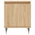 Mesitas noche 2 uds madera ingeniería roble Sonoma 40x30x50