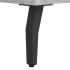Banco zapatero madera de ingeniería gris hormigón 102x35x55