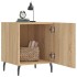 Mesitas noche 2 uds madera ingeniería roble Sonoma 40x40x50
