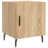 Mesitas noche 2 uds madera ingeniería roble Sonoma 40x40x50
