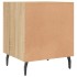 Mesitas noche 2 uds madera ingeniería roble Sonoma 40x40x50