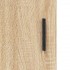 Mesitas noche 2 uds madera ingeniería roble Sonoma 40x40x50