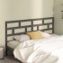 Cabecero de cama madera maciza de pino gris 206x4x100