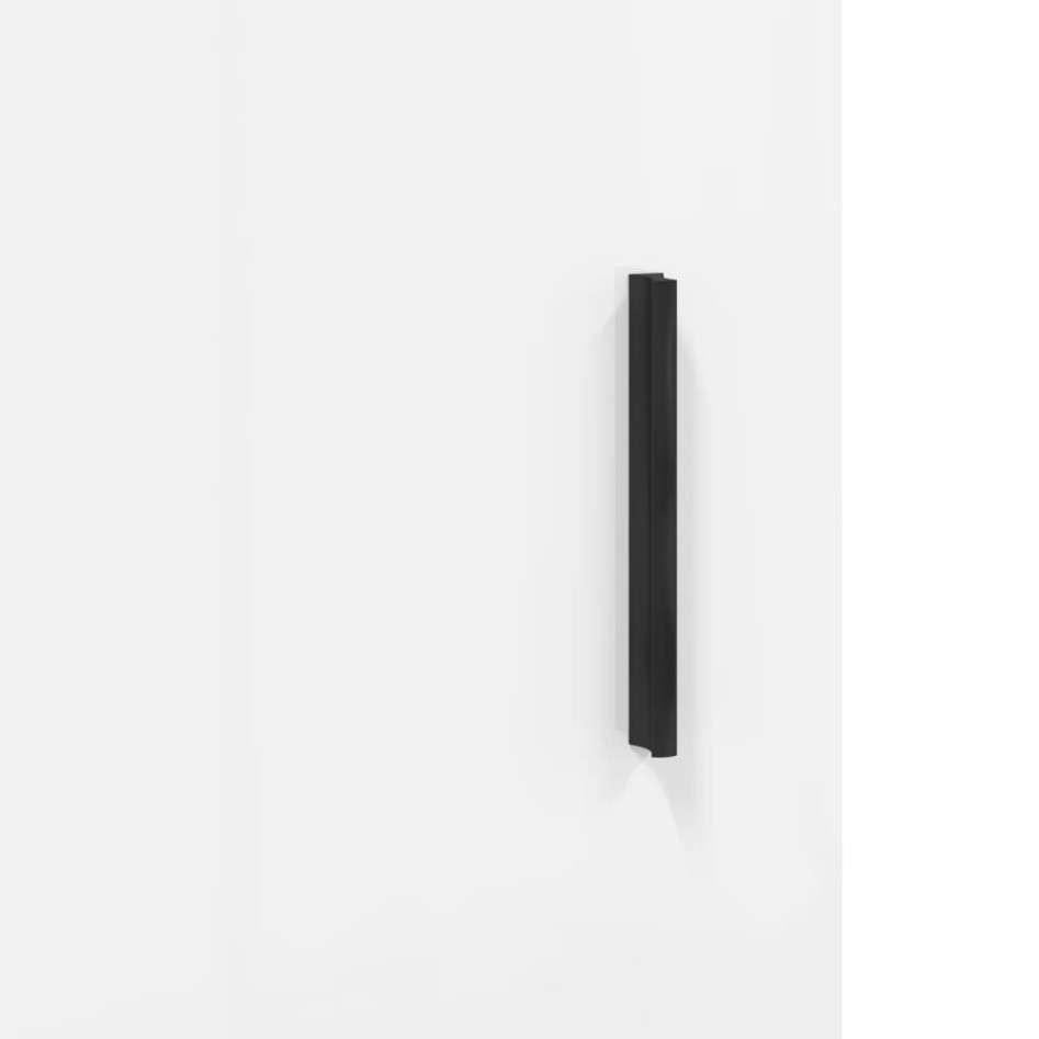 Mesa de centro madera contrachapada blanco brillo 90x50x40