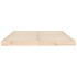 Estructura de cama sin colchón madera maciza de pino 140x190