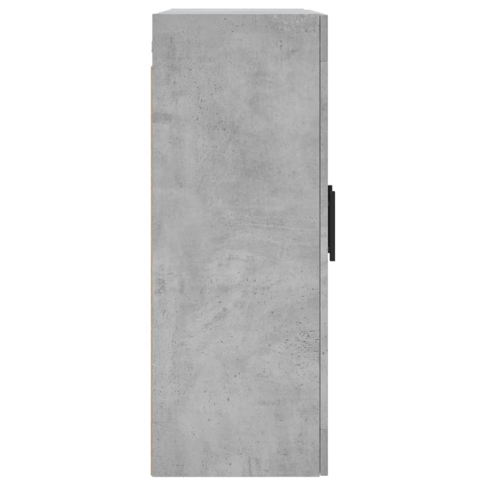 Armario de pared gris hormigón 69,5x34x90