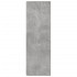 Mueble de esquina madera ingeniería gris hormigón 33x33x100