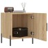 Mesitas noche 2 uds madera ingeniería roble Sonoma 40x40x50