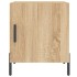 Mesitas noche 2 uds madera ingeniería roble Sonoma 40x40x50