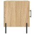 Mesitas noche 2 uds madera ingeniería roble Sonoma 40x40x50
