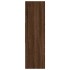 Estantería madera contrachapada marrón roble 97,5x29,5x100