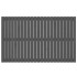 Cabecero de cama de pared madera maciza pino gris 147x3x90