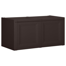 Caja de cojines marrón 85 L 86x40x42