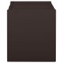 Caja de cojines marrón 85 L 86x40x42