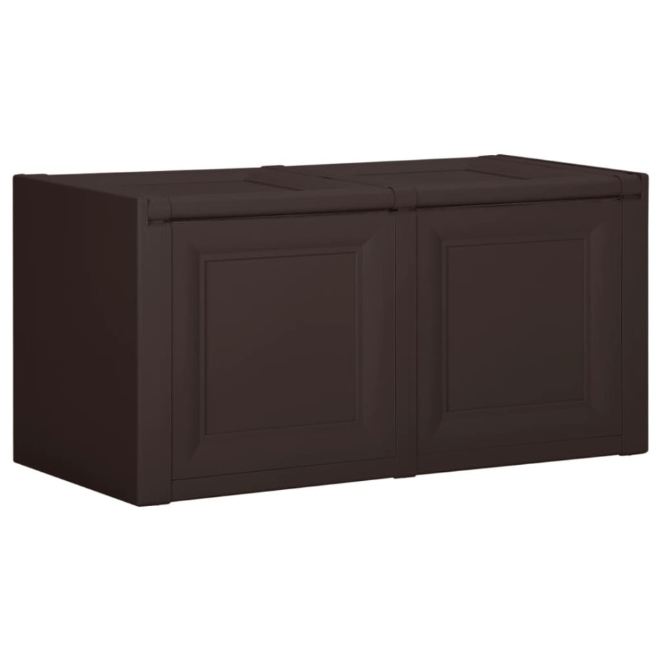 Caja de cojines marrón 85 L 86x40x42