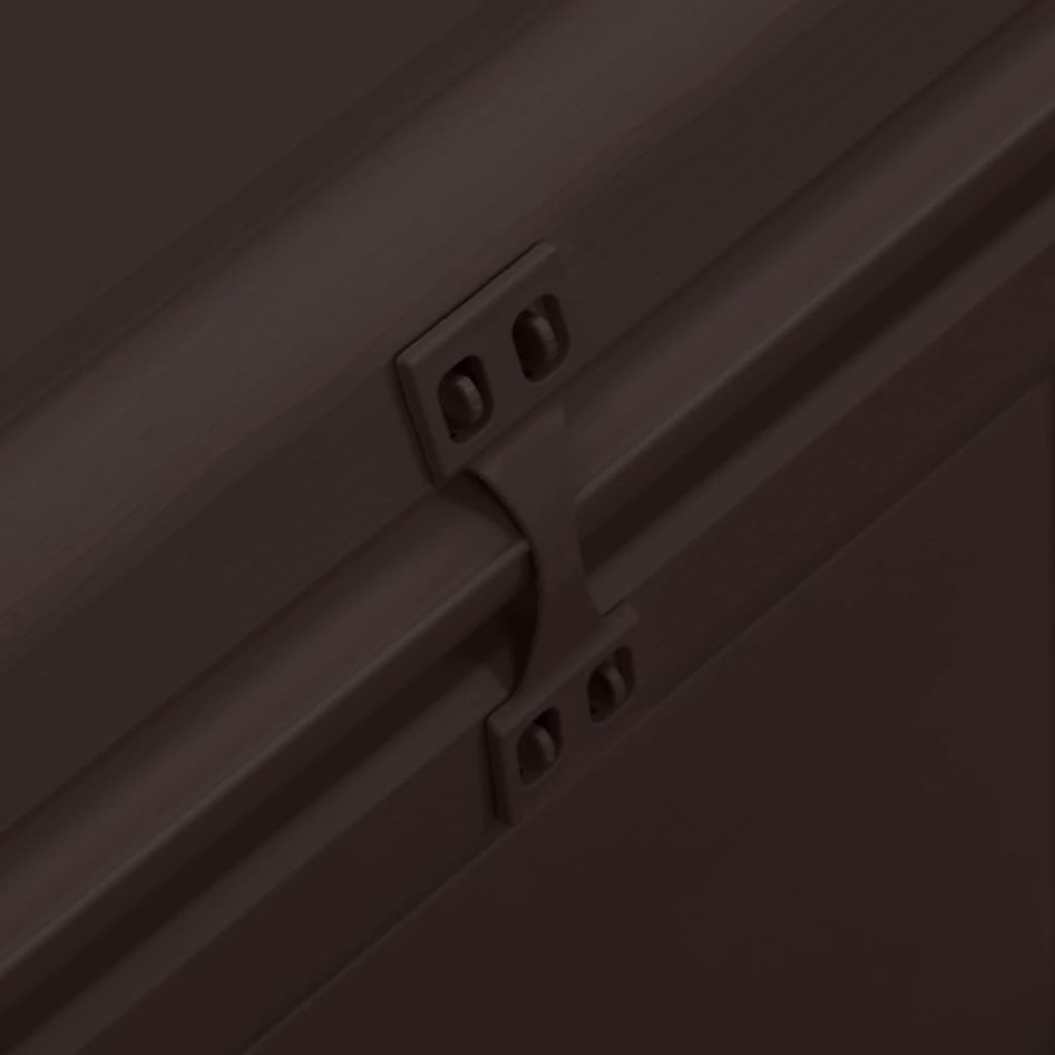 Caja de cojines marrón 85 L 86x40x42