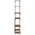 Soporte para flores de madera maciza abeto 75x25x140,5