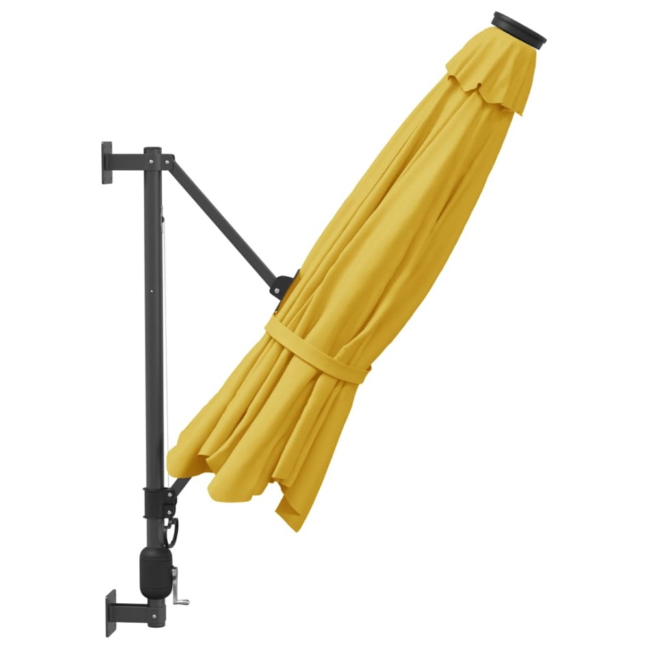 Sombrilla de pared amarillo 290