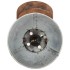 Lámparas de pared/techo industrial 2 uds plateada 20x25 cm