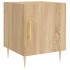 Mesitas noche 2 uds madera ingeniería roble Sonoma 40x40x50
