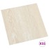 Lamas para suelo autoadhesivas 55 uds PVC beige 5,11