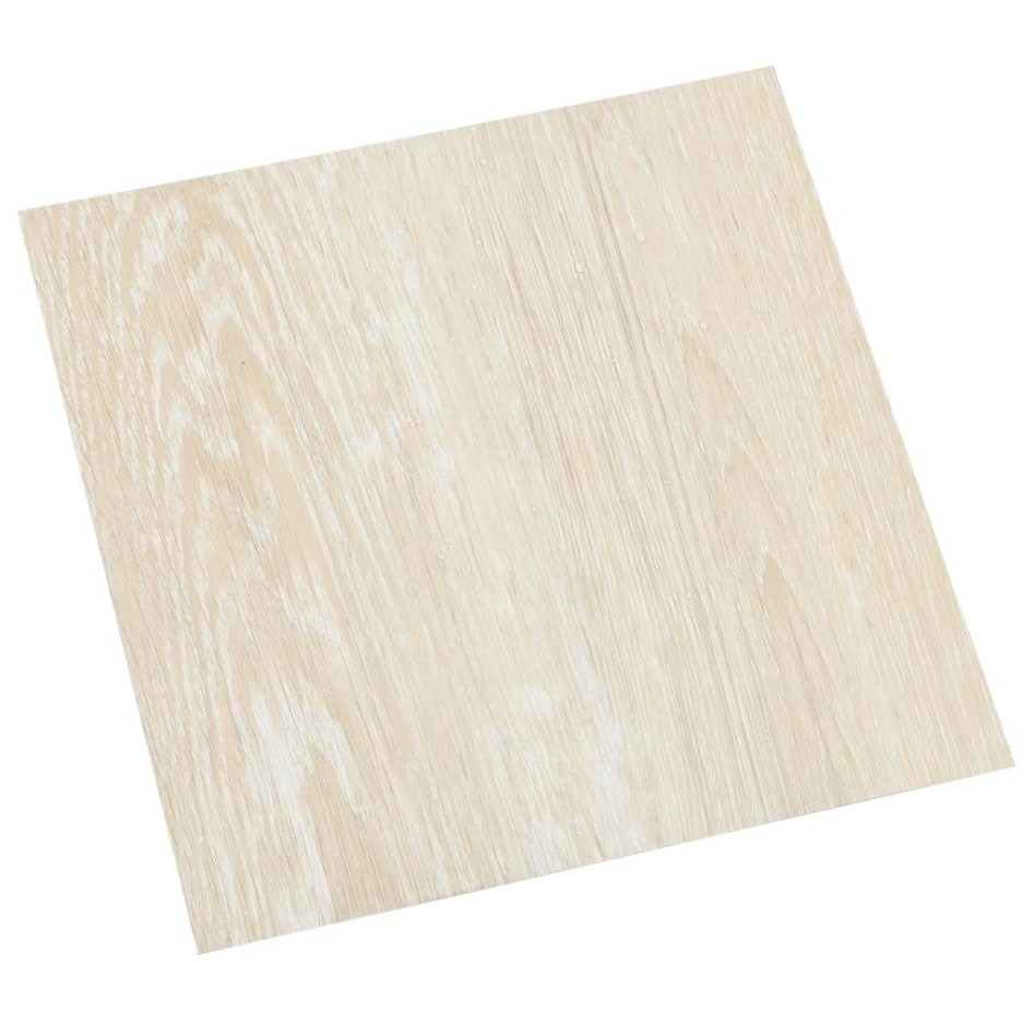 Lamas para suelo autoadhesivas 55 uds PVC beige 5,11
