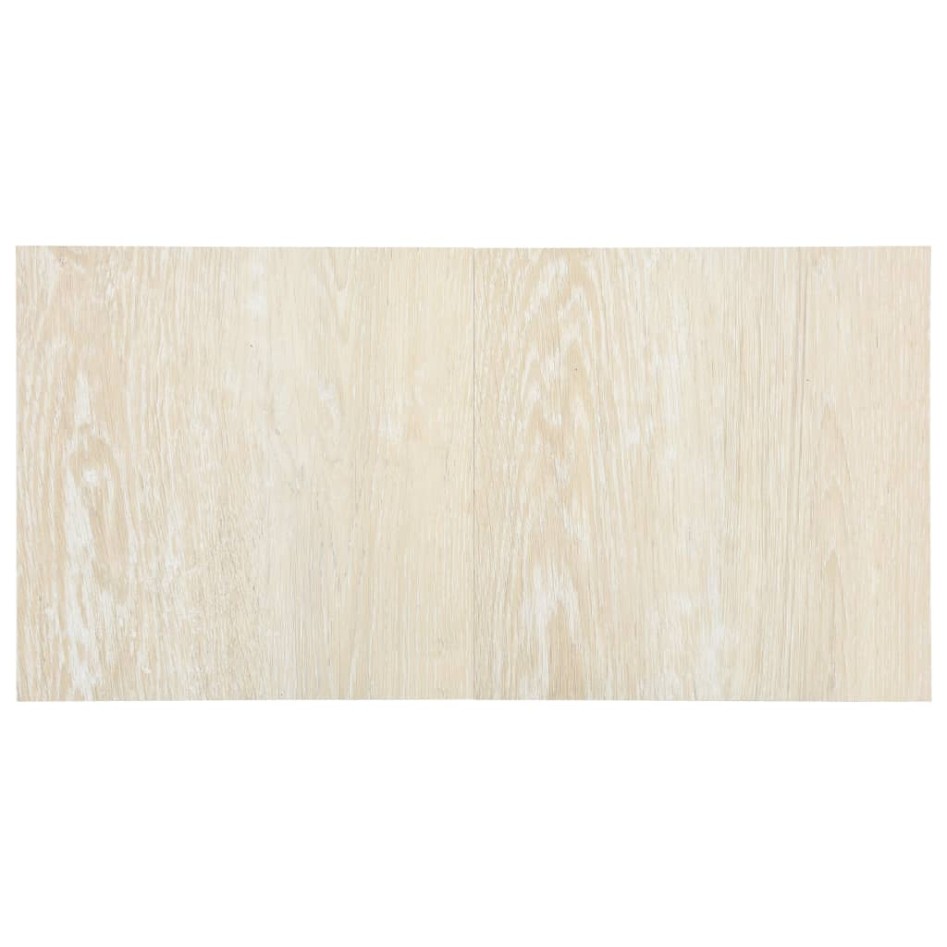 Lamas para suelo autoadhesivas 55 uds PVC beige 5,11