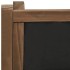 Soporte para plantas de 3 niveles y pizarra madera maciza