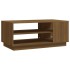Mesa de centro madera de ingeniería marrón roble 102x55x43