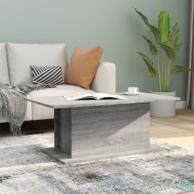 Mesa de centro madera de ingeniería gris Sonoma 102x55,5x40