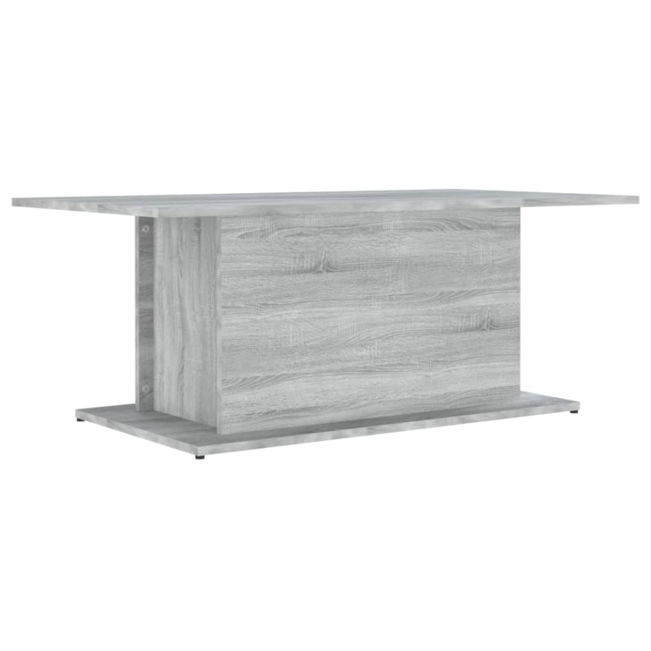 Mesa de centro madera de ingeniería gris Sonoma 102x55,5x40