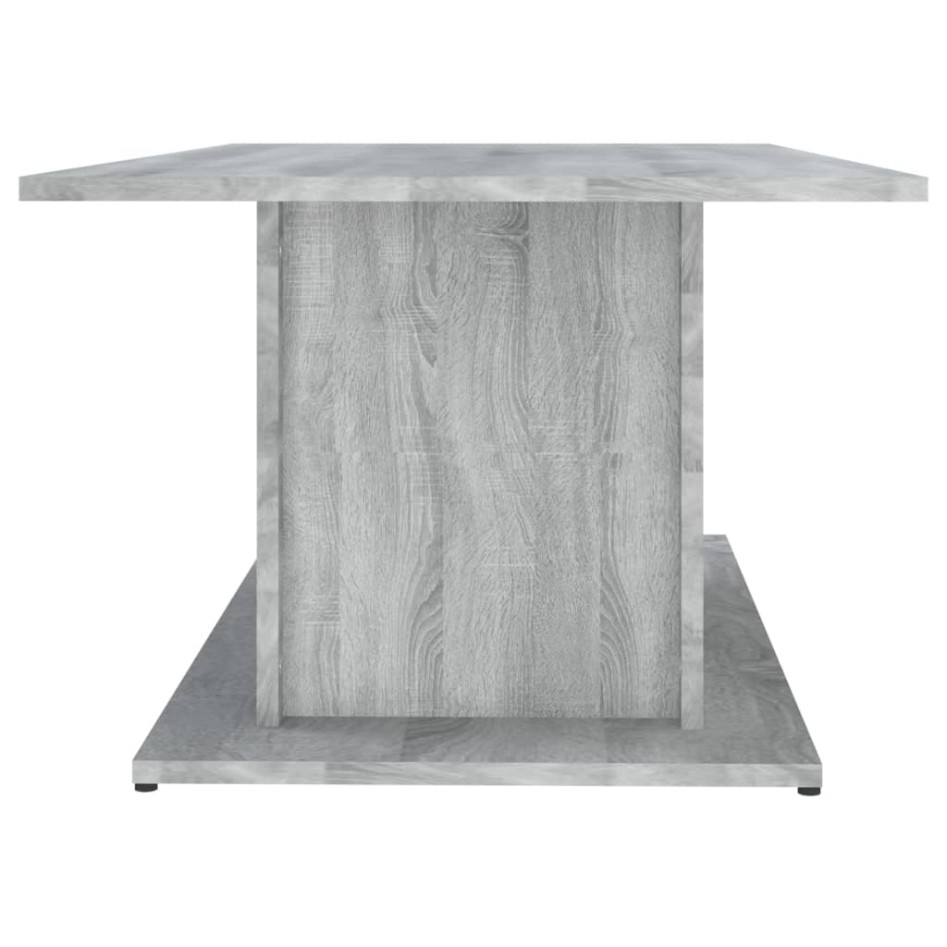 Mesa de centro madera de ingeniería gris Sonoma 102x55,5x40