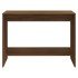 Juego de comedor 3 piezas madera ingeniería marrón