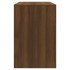 Juego de comedor 3 piezas madera ingeniería marrón