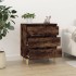 Aparador madera contrachapada color roble ahumado 60x35x70