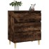Aparador madera contrachapada color roble ahumado 60x35x70