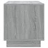 Mueble de TV madera de ingeniería gris Sonoma 102x41x44