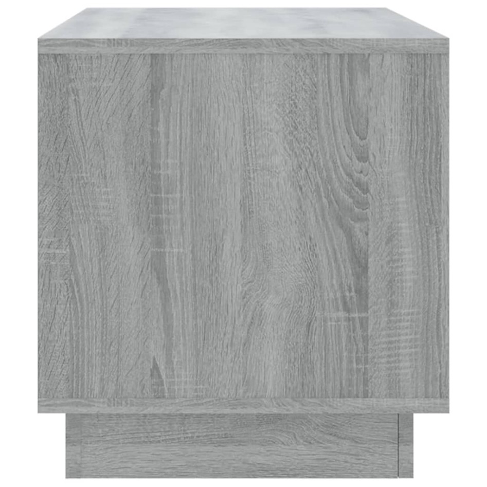 Mueble de TV madera de ingeniería gris Sonoma 102x41x44