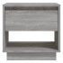 Mesitas noche 2 uds madera ingeniería gris Sonoma 45x34x44
